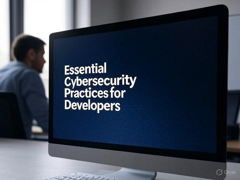 Cybersecurity padlock on a digital background